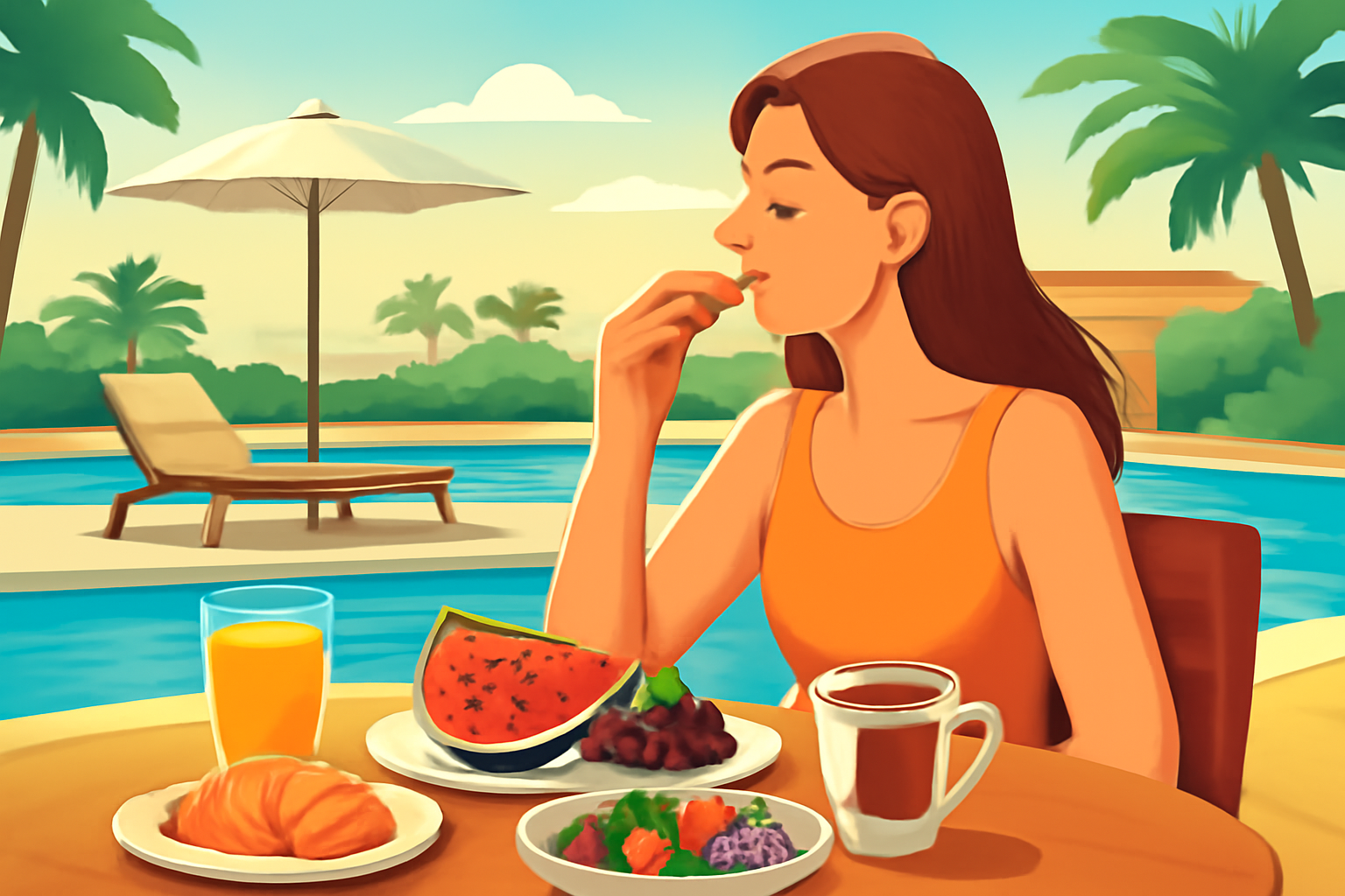 Полуденный перекус в all inclusive: комфорт, разнообразие и польза для отдыхающих