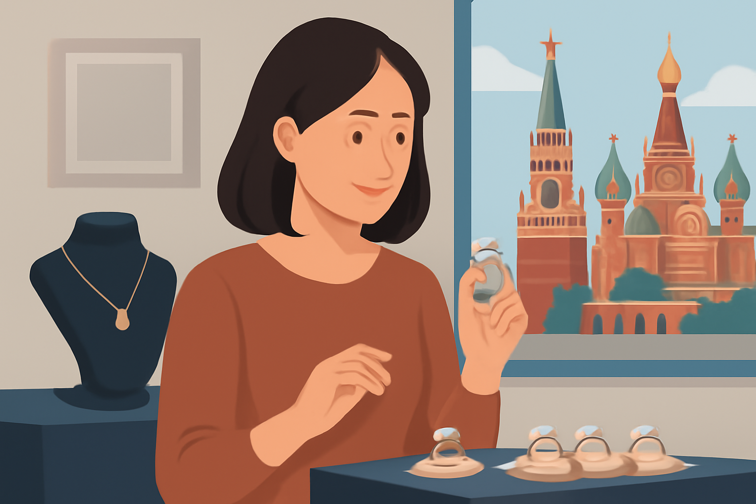 Как выбрать идеальное кольцо с бриллиантом в Москве: советы и рекомендации