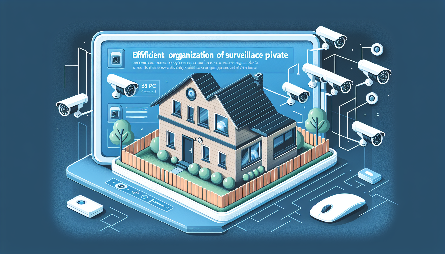 Эффективная организация видеонаблюдения в частном доме