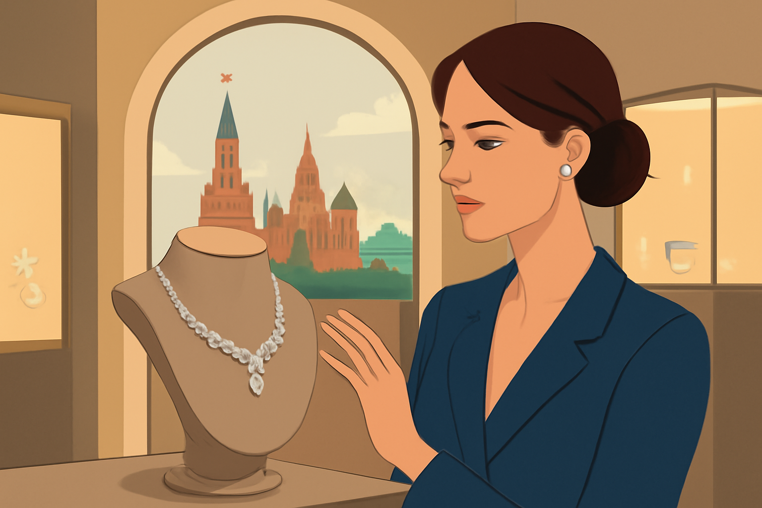 Как выбрать идеальное колье с бриллиантами в Москве: советы экспертов и лучшие ювелирные бутики
